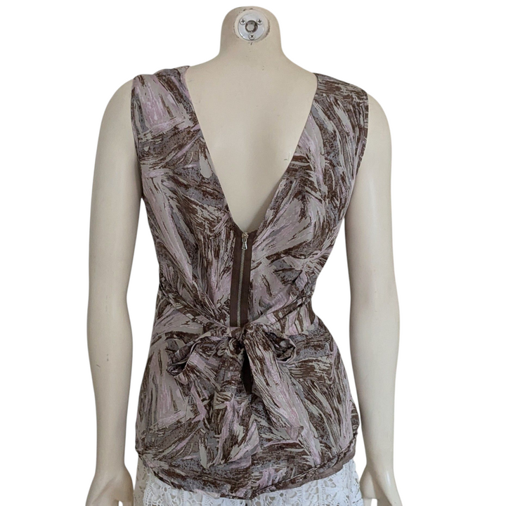 BCBG Silk Blouse Size Medium