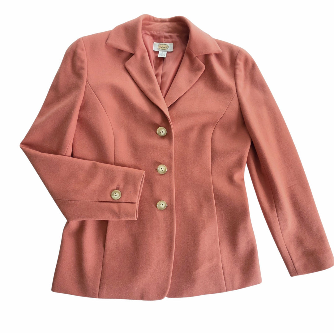 Talbots Wool/Cashmere Blend Blazer Size 4