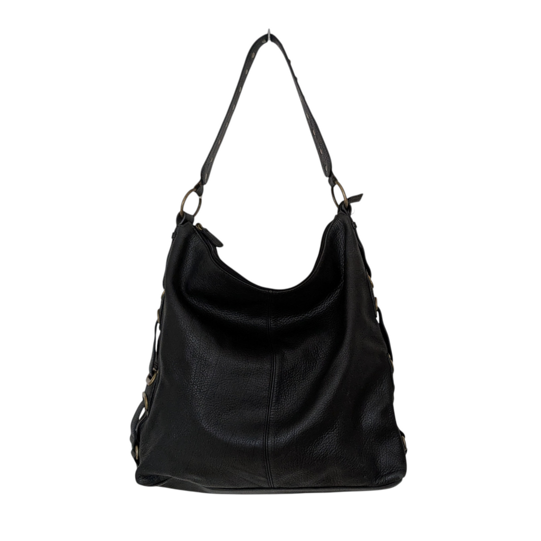 Adrienne Vittadini Leather Hobo Bag