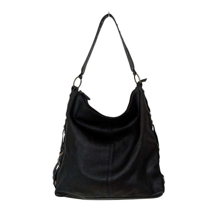 Adrienne Vittadini Leather Hobo Bag