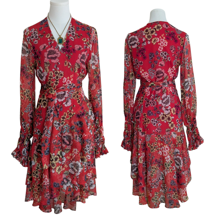 Alexis Wrap Dress Size Medium