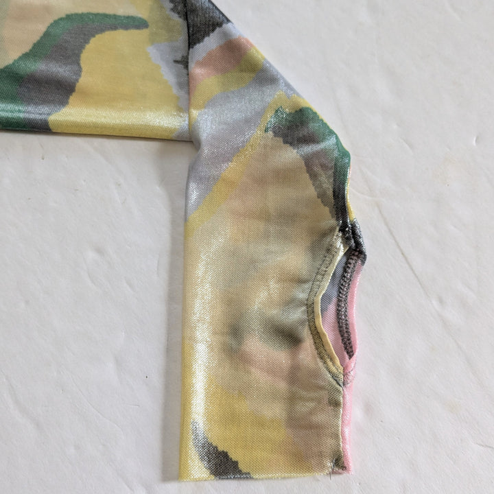 AFRM Kaylee Foil Print Top Size Medium