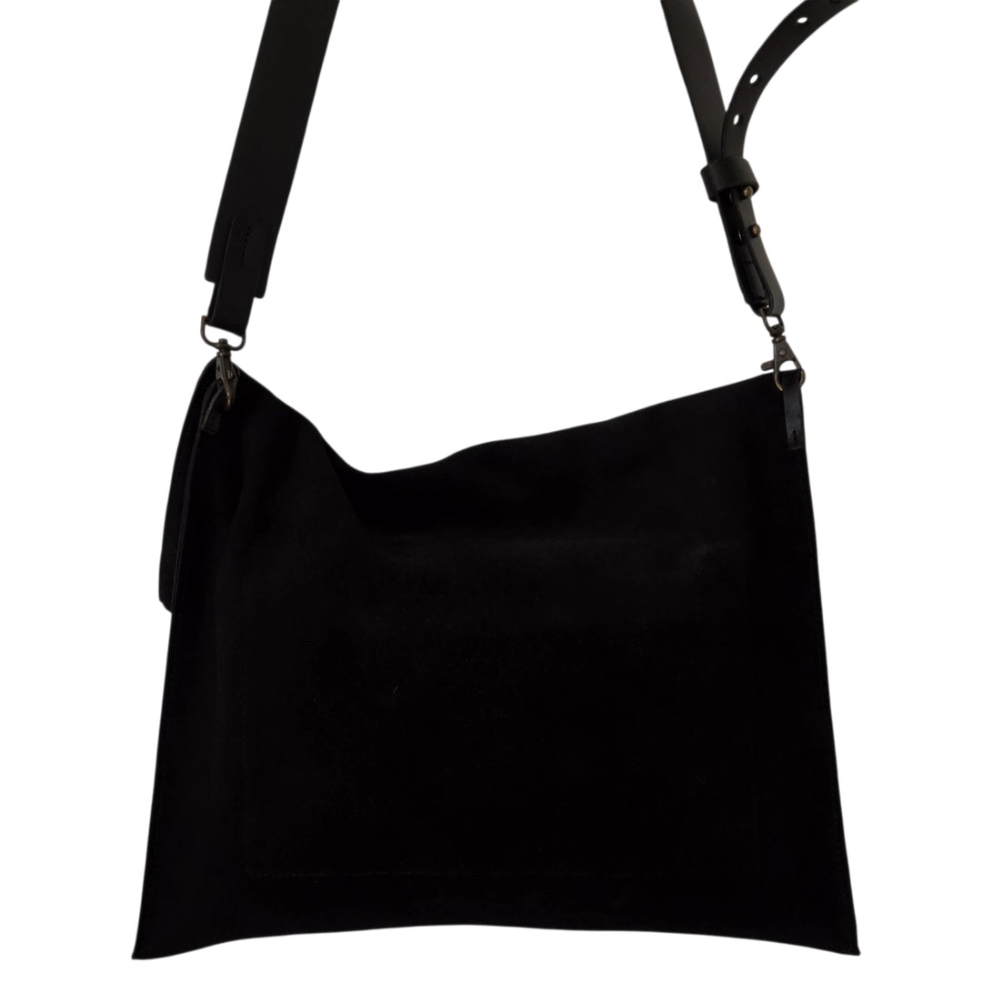 Elai Suede Fold Over Bag