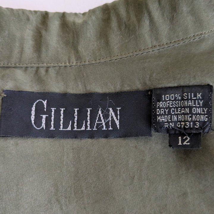 Gillian Silk Midi Dress Size 12