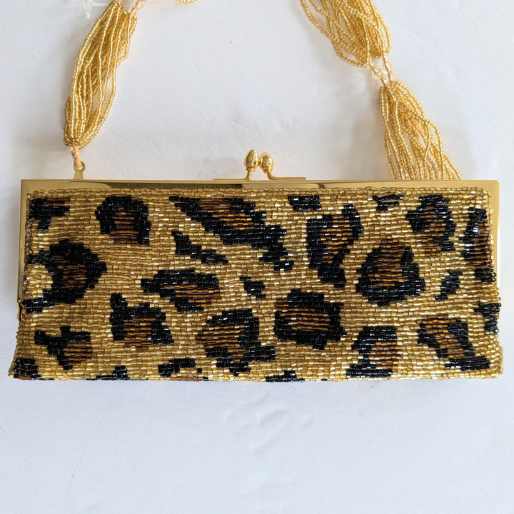Valerie Stevens Cheetah Print Mini Evening Bag