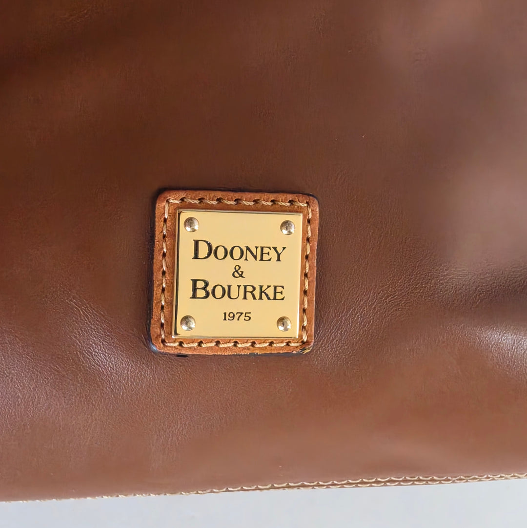 Dooney & Bourke Brown Leather Crossbody