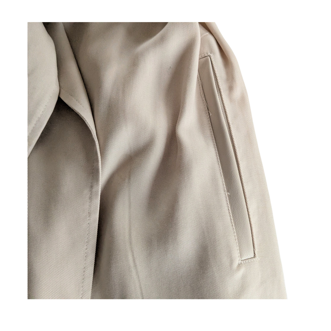 Badgley Mischka Trench Coat Size Medium