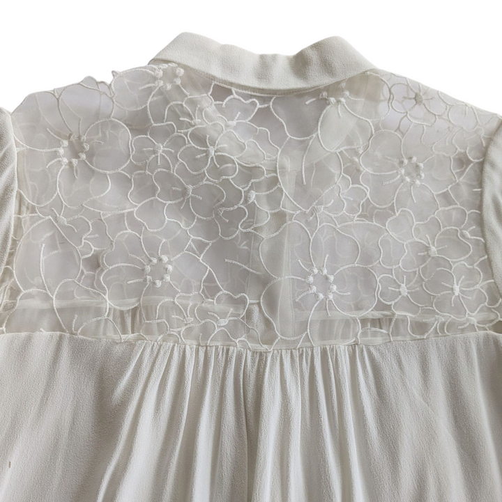 Paul & Joe Paris White Blouse Size 4