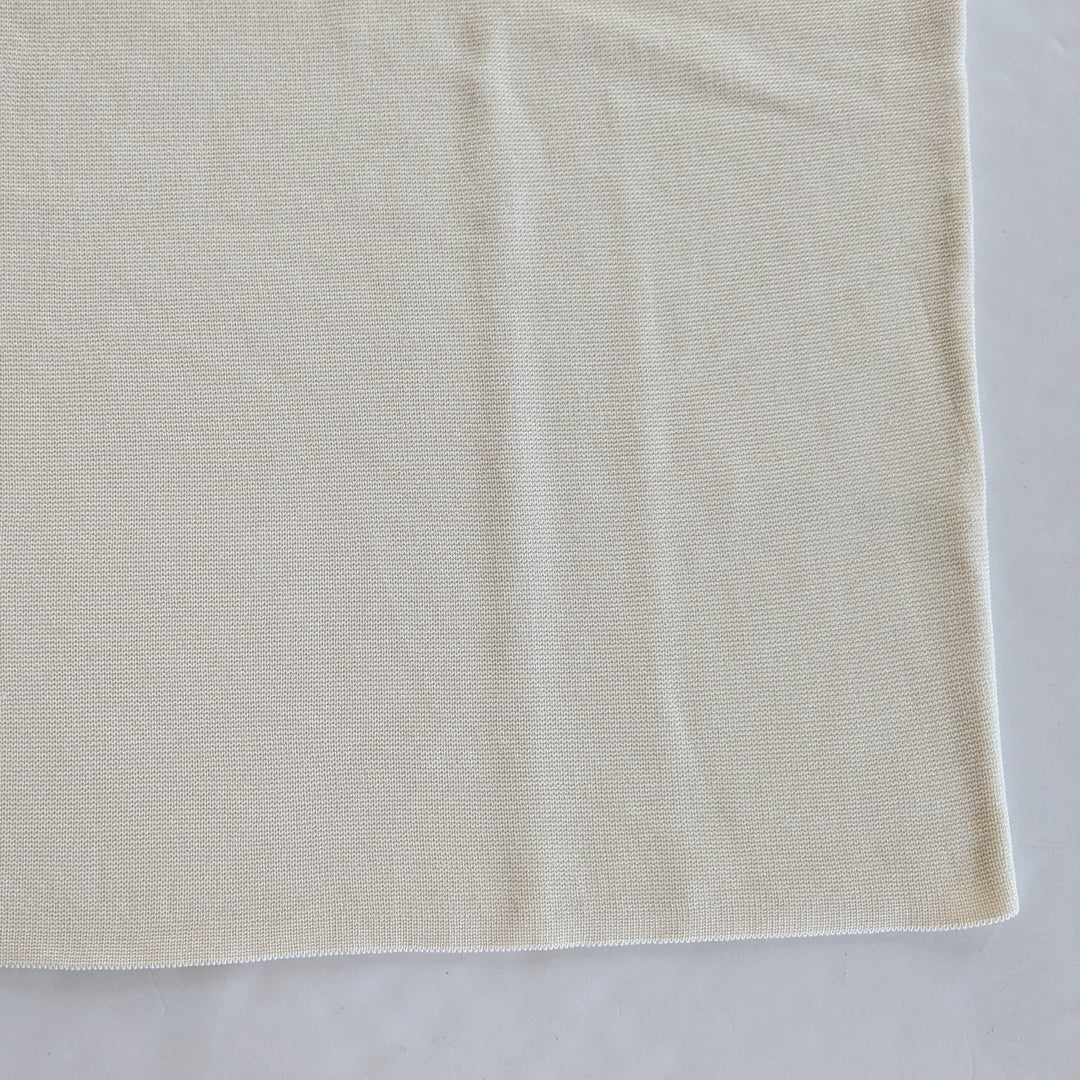 Eileen Fisher Cream Silk Top Size Large NWT