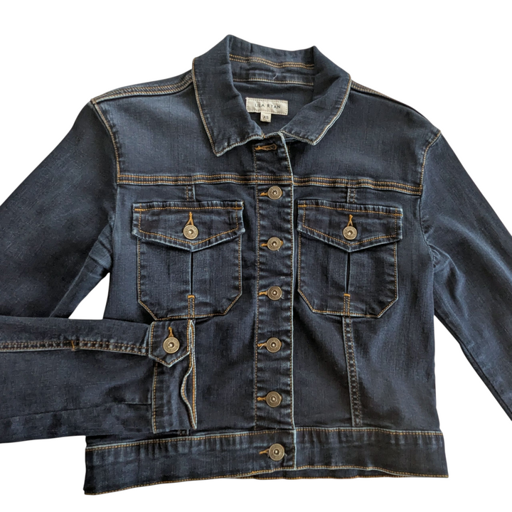Lila Ryan Denim Jacket Size XS