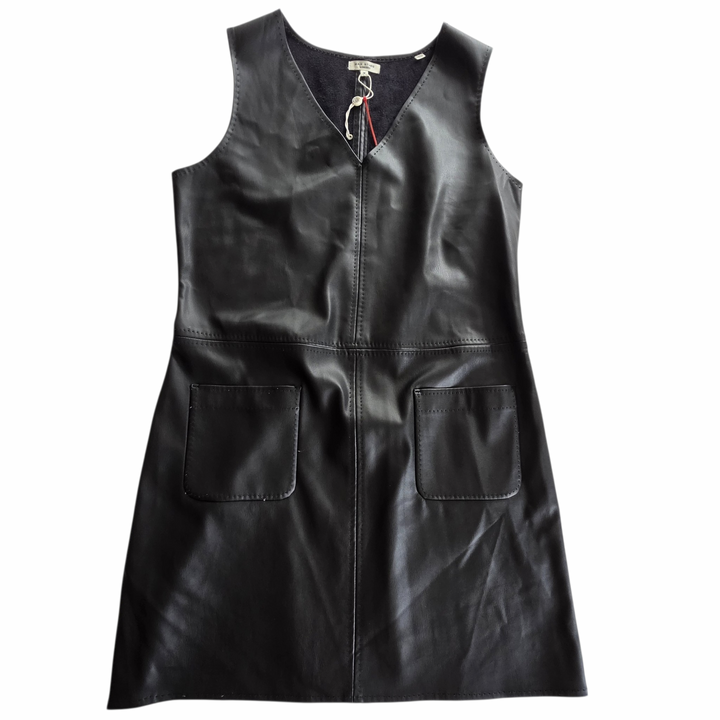 Max Studio Faux Leather Dress Size Medium