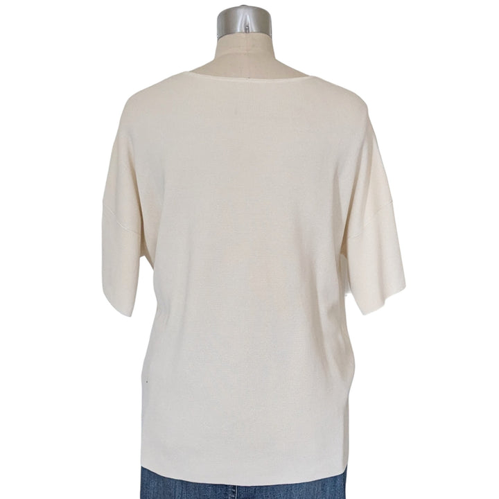 Eileen Fisher Roundneck Boxy Sweater Size Large NWT
