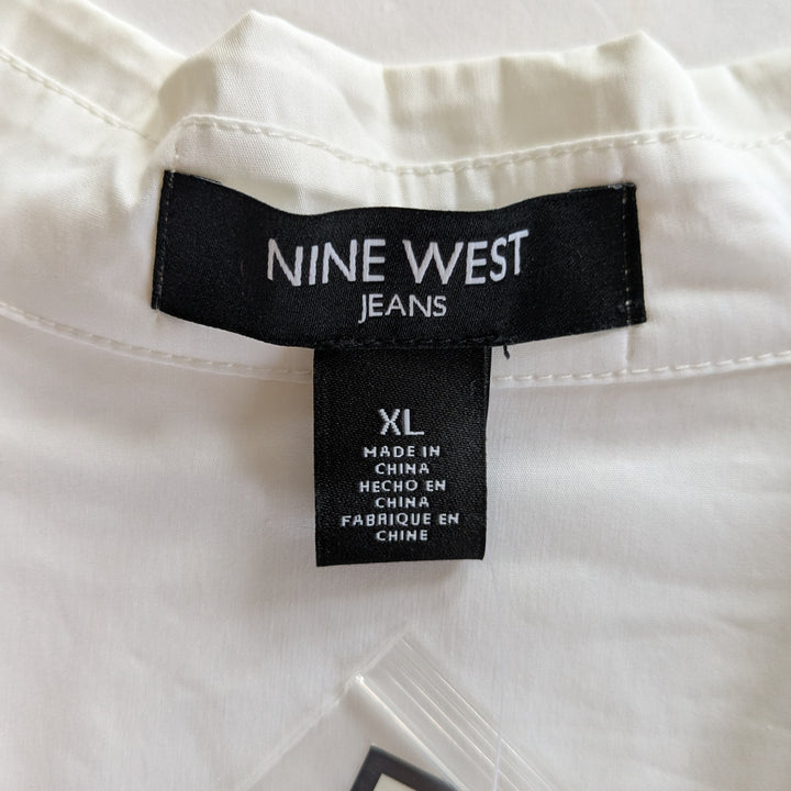 Nine West Pop Over Tunic Shirt Size XL NWT