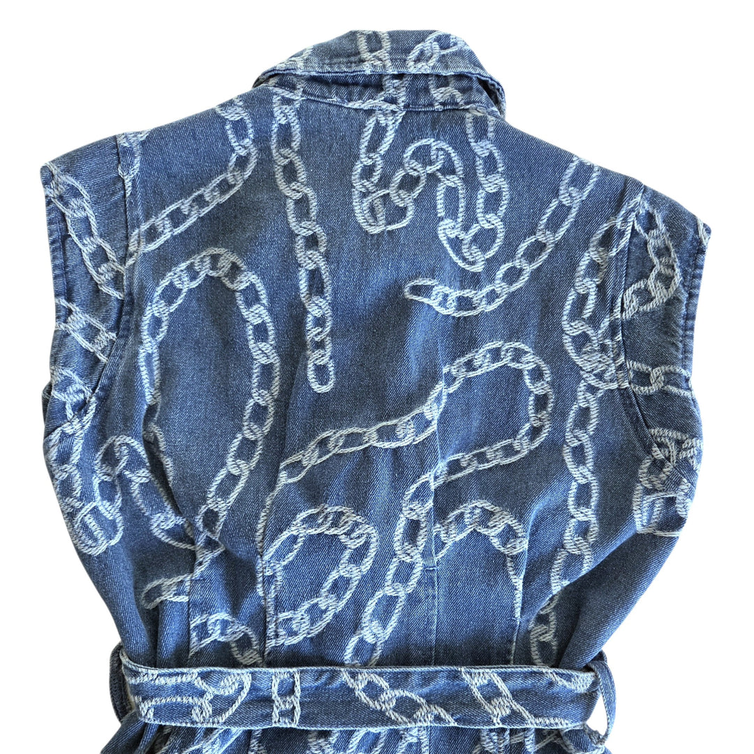 Zoe & Claire Denim Midi Dress Size XS