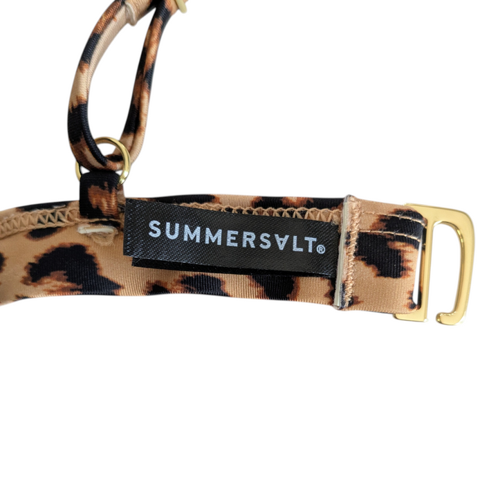 Summer Salt Leopard Print Bikini Size 6