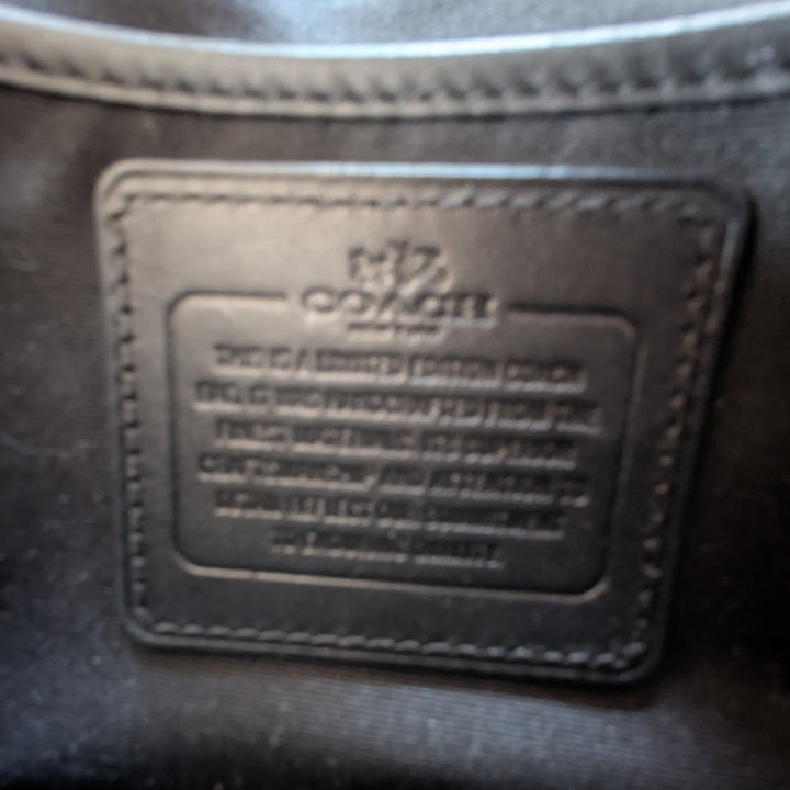 Coach Blue Leather Crossbody