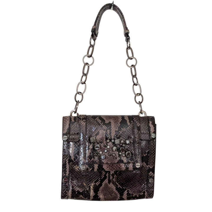Alexis Hudson Reptile Print Leather Crossbody