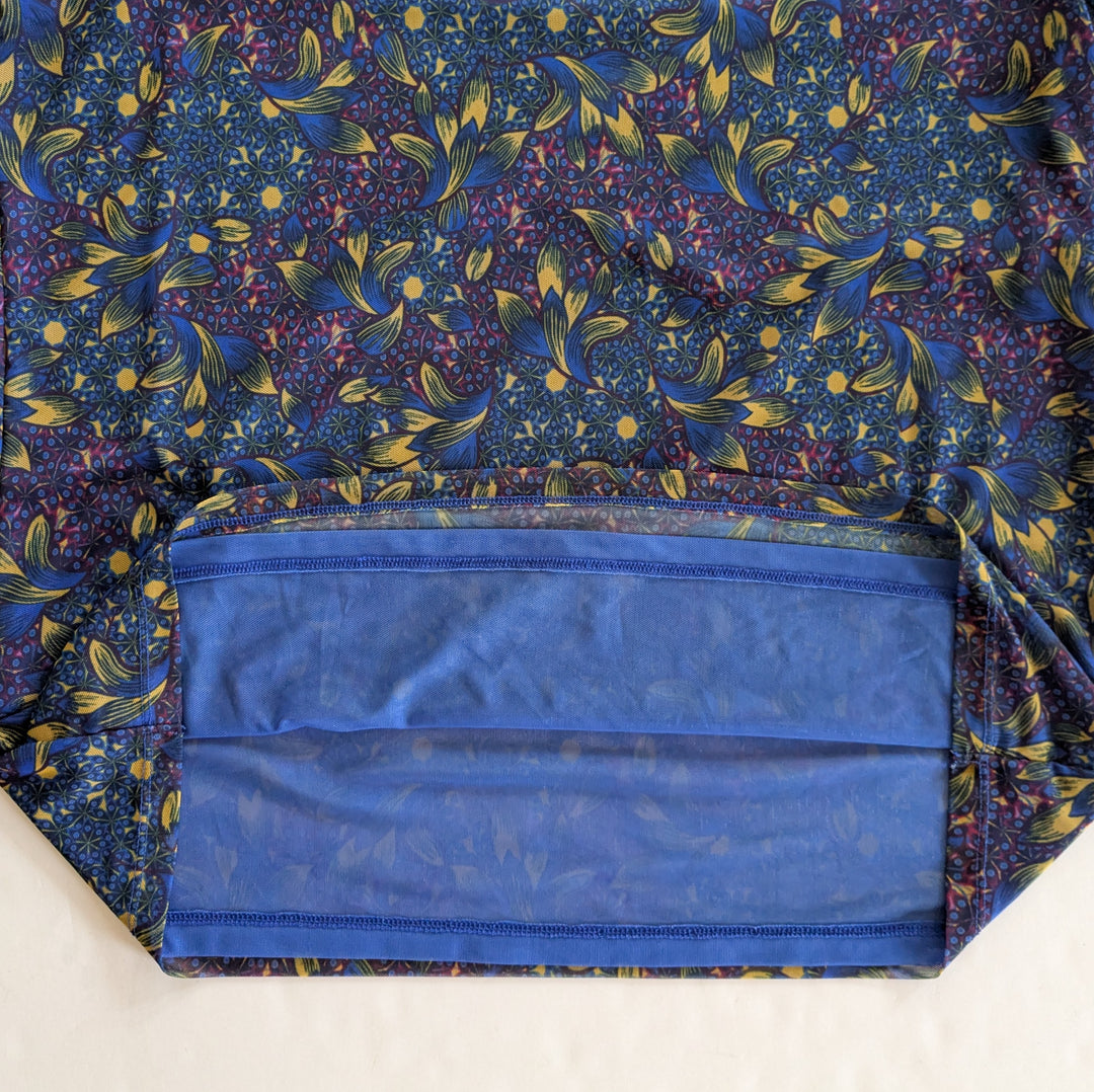 By Anthropologie Semi Sheer Top Size 1X