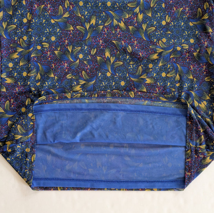 By Anthropologie Semi Sheer Top Size 1X