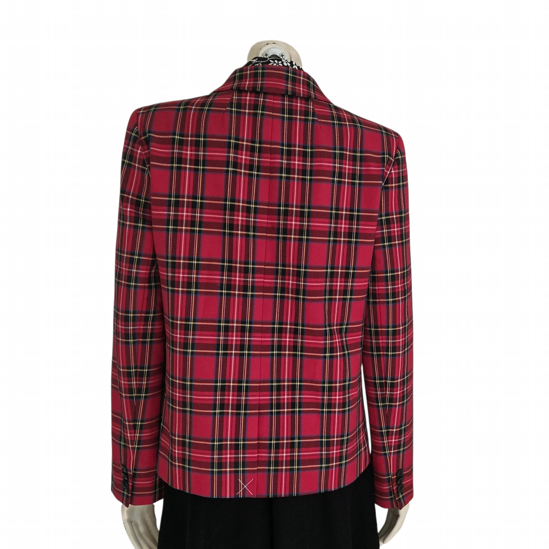 J. Crew Factory Plaid Blazer Size 6