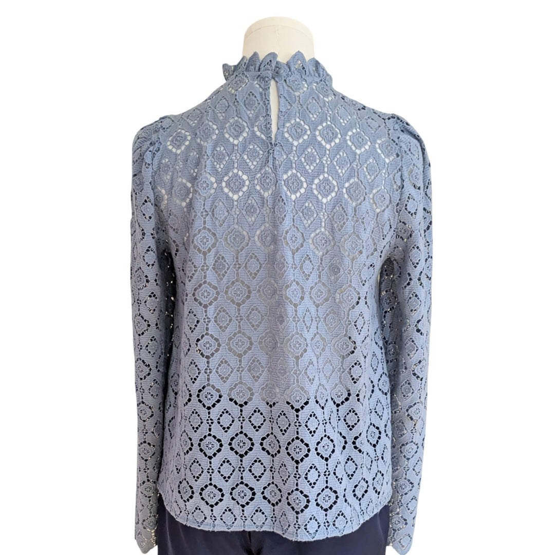 Sezane Eglentine Lace Top Size 34/2