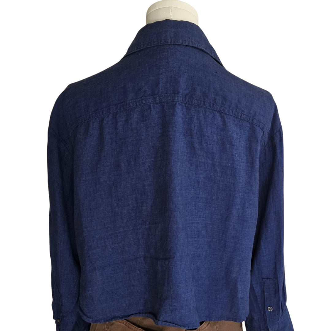 Banana Republic Linen Shirt Size XSP