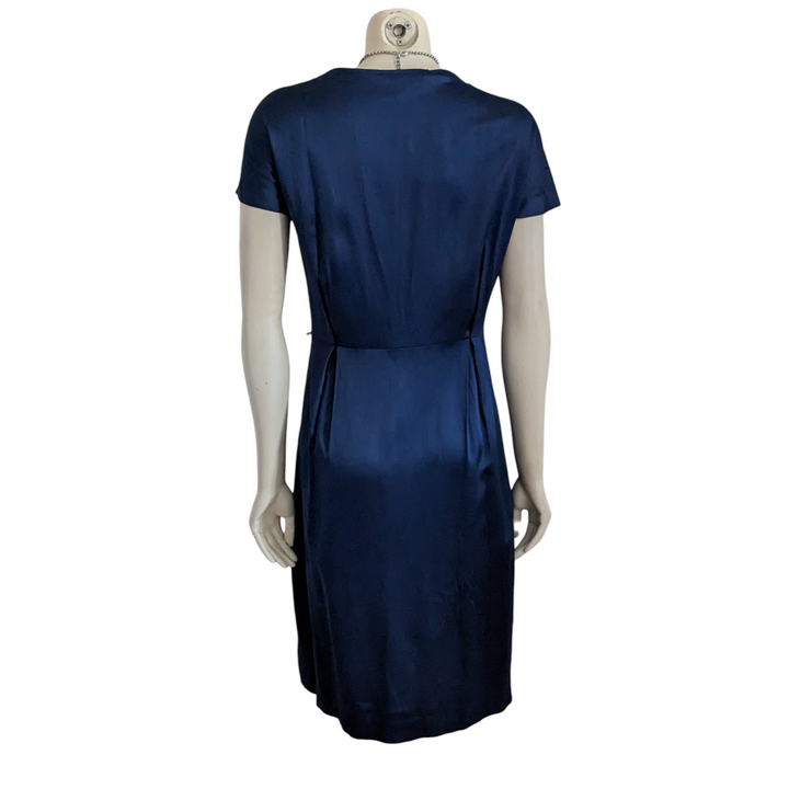 MaxMara Satin Wrap Dress Size 10