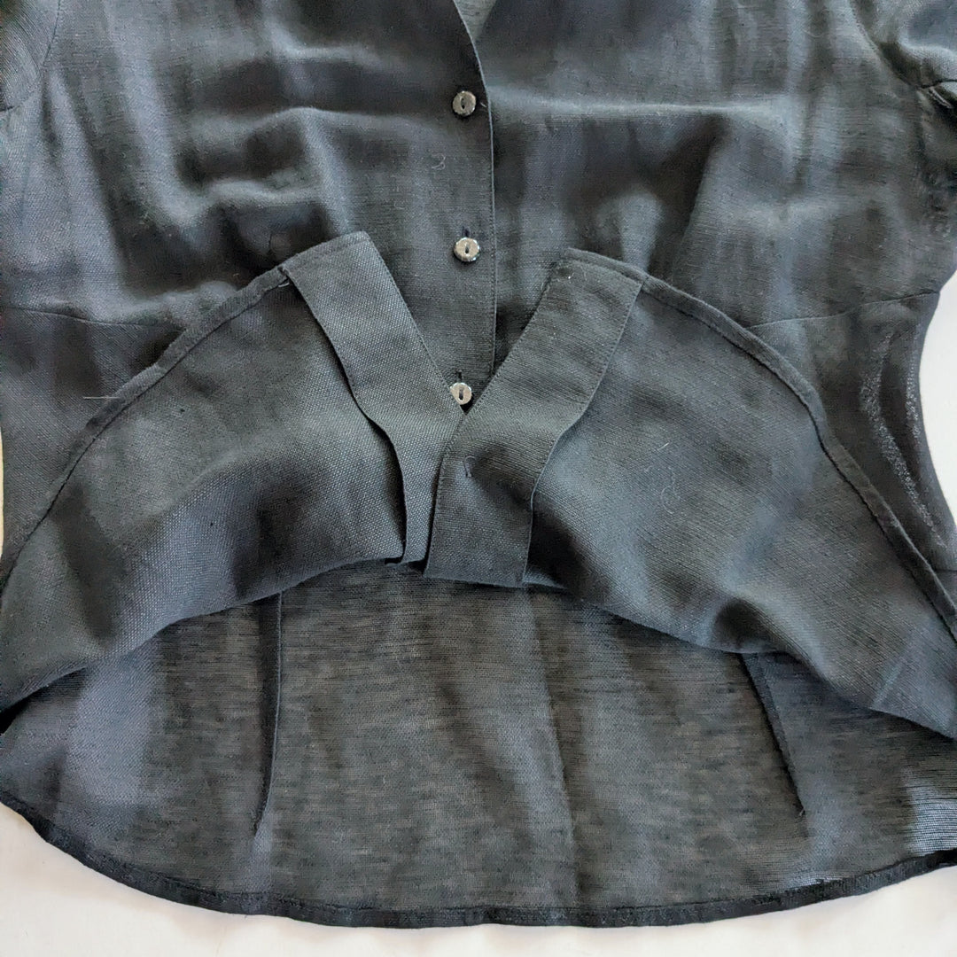 Nic + Zoe Silk & Linen Jacket Size Medium