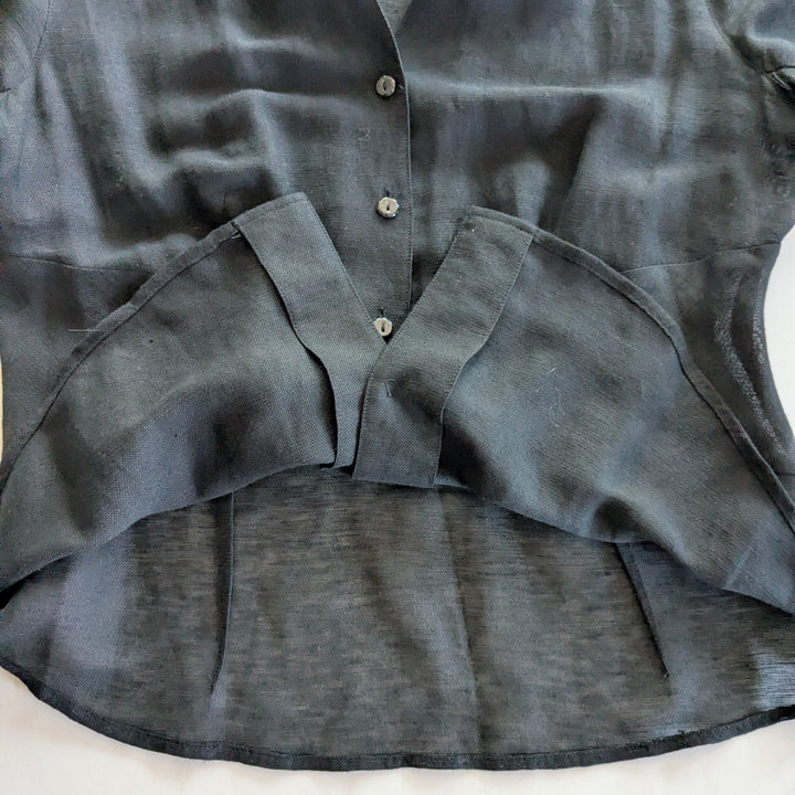 Nic + Zoe Silk & Linen Jacket Size Medium