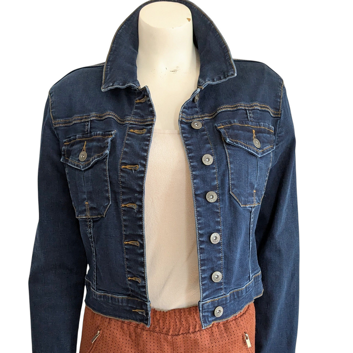 Lila Ryan Denim Jacket Size XS