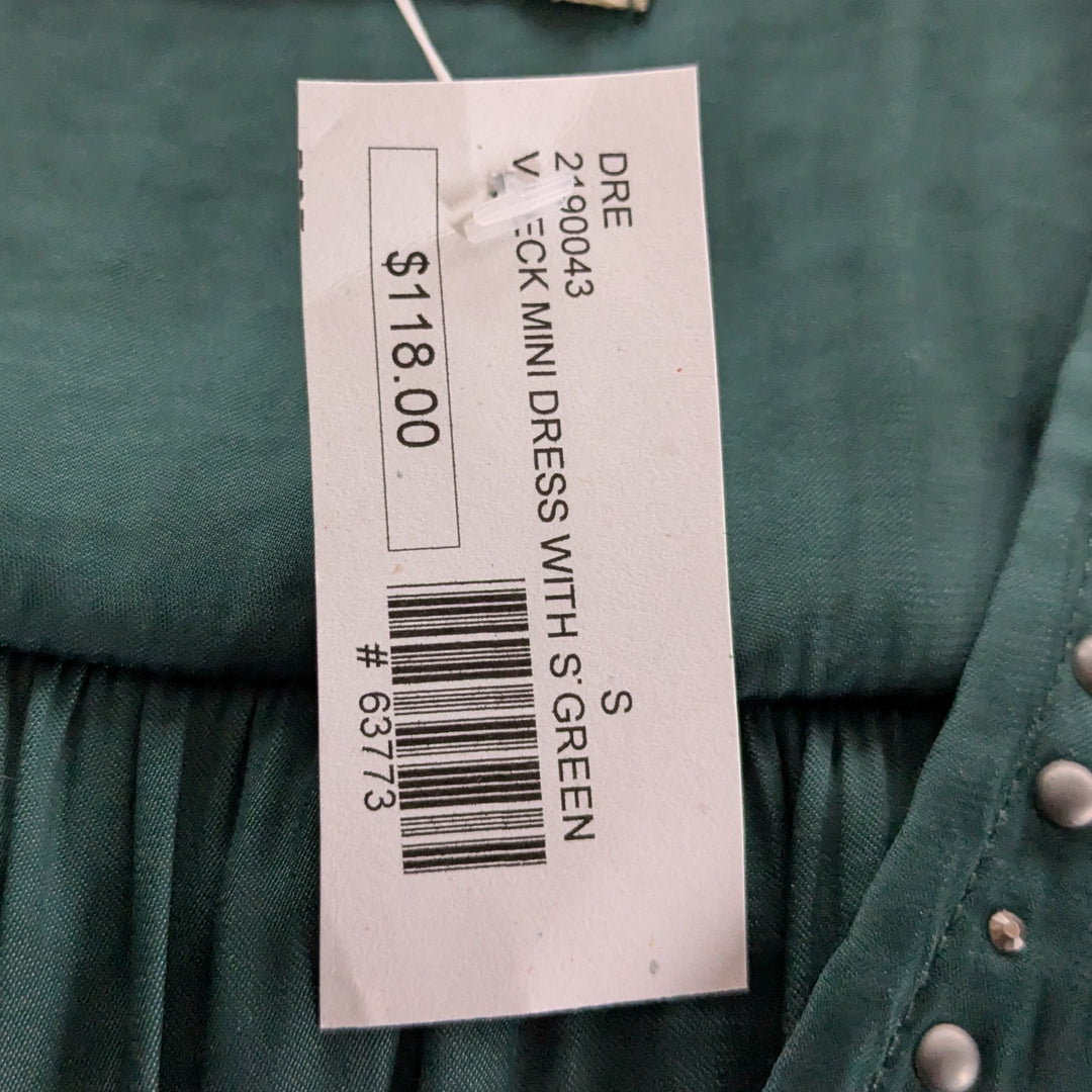 Evelyn & Annie Dark Green Mini Dress Size Small