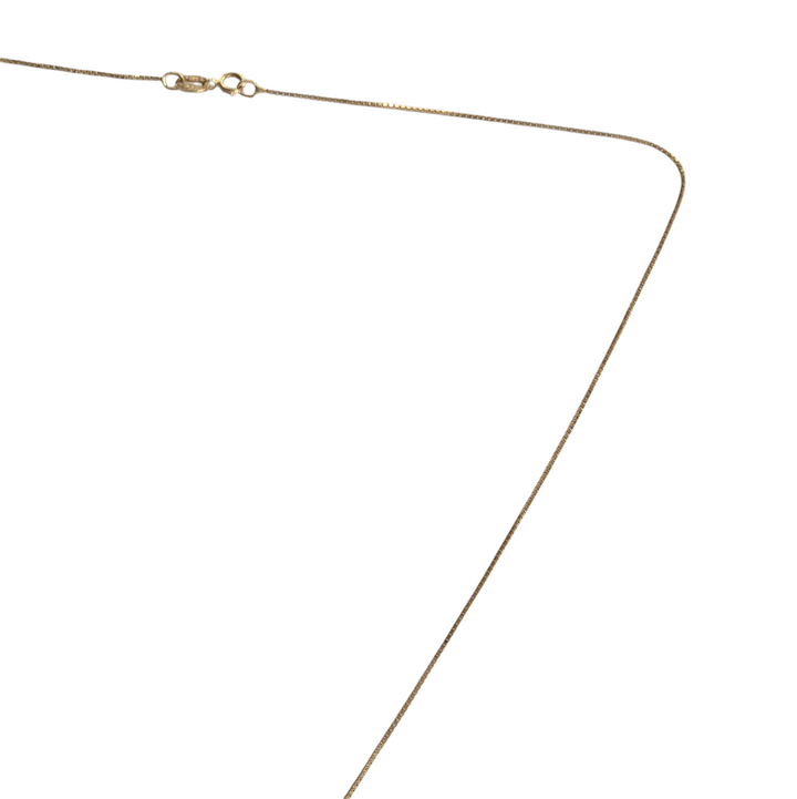 14K Italian Gold Flower Necklace