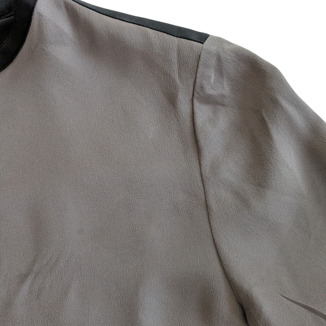 Vince 2 Tone Silk Tunic Size 2