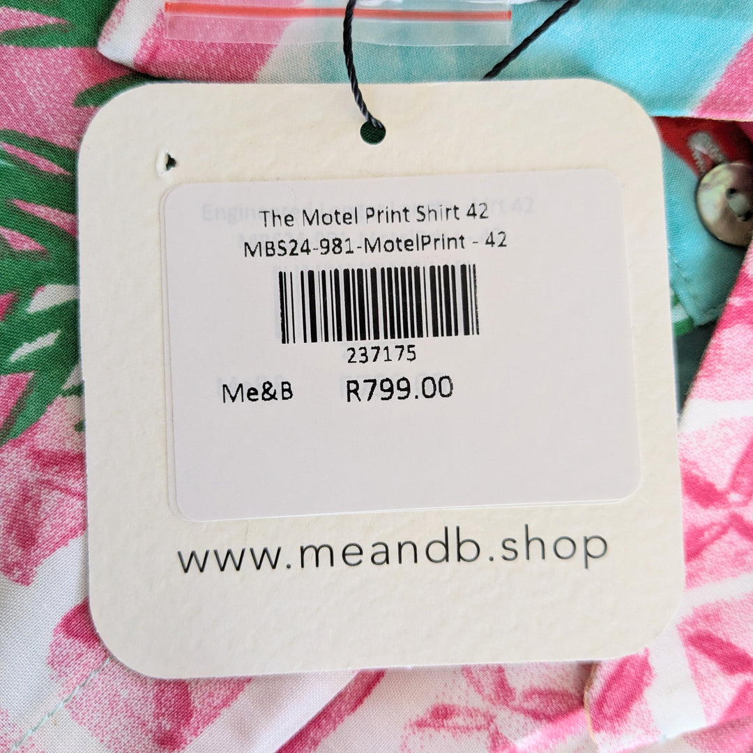 Me & B Motel Print 2 Piece Set Size 42 NWT