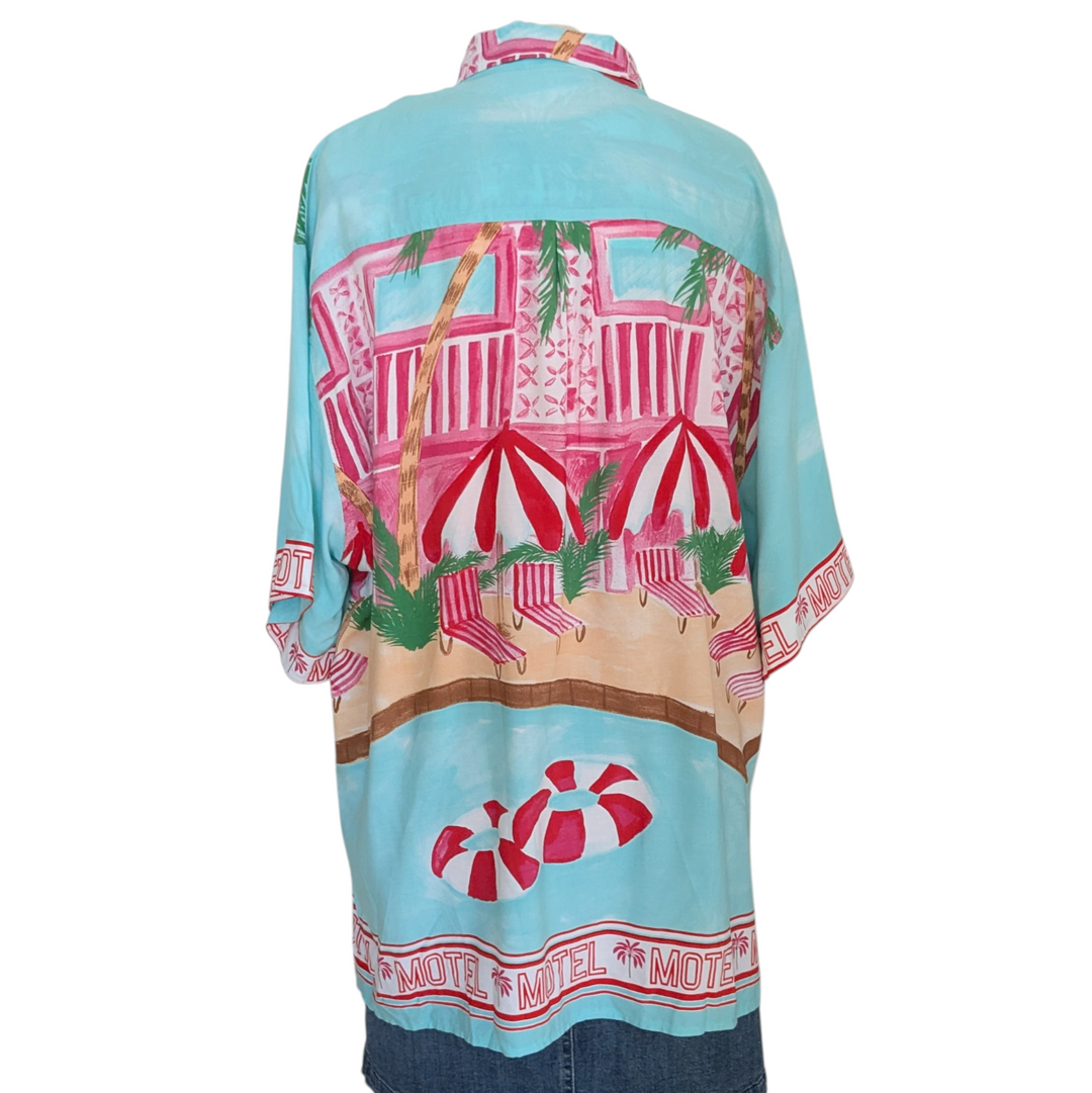 Me & B Motel Print 2 Piece Set Size 42 NWT