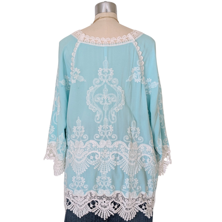 Leo & Nicole Tunic Top Size 2X
