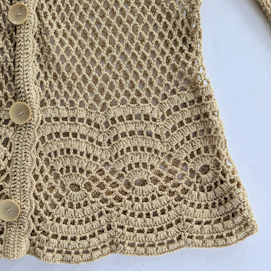 Jones New York Open Weave Cardigan Size 0X