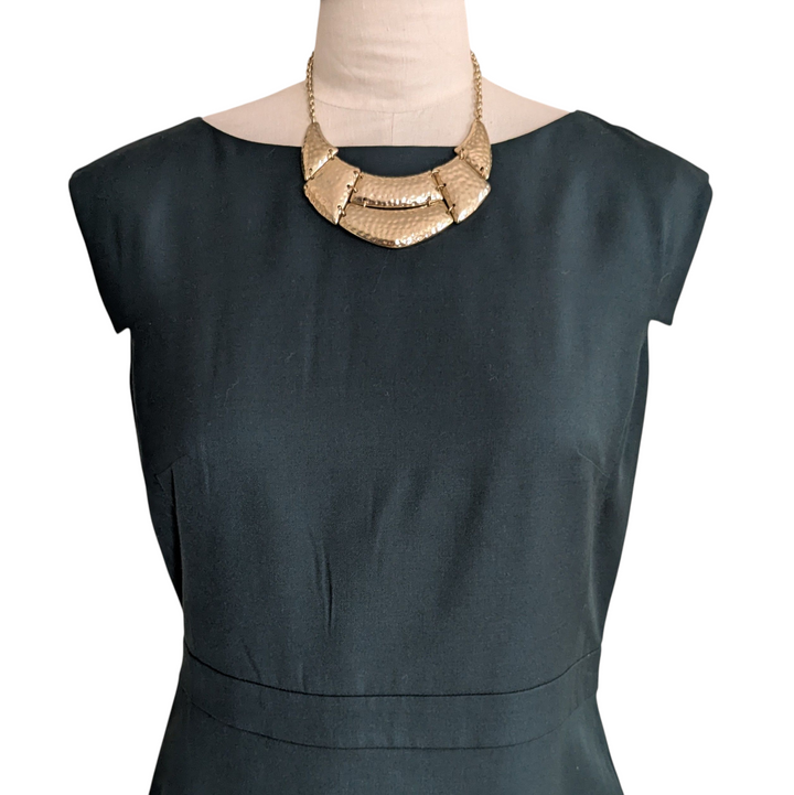 Ann Taylor Forest Green Dress Size 10 NWT
