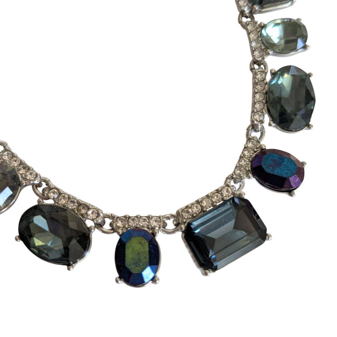 Givenchy Green Crystal Necklace
