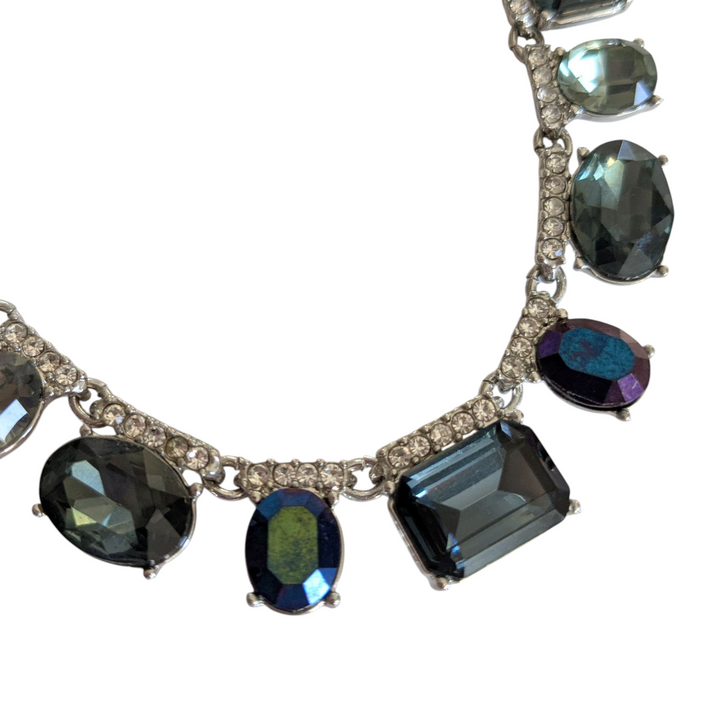 Givenchy Green Crystal Necklace