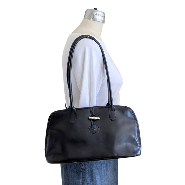Longchamp Rouseau Domed Shoulder Bag
