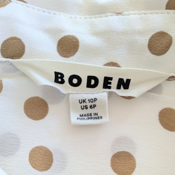Boden Silk Blouse Size 6P