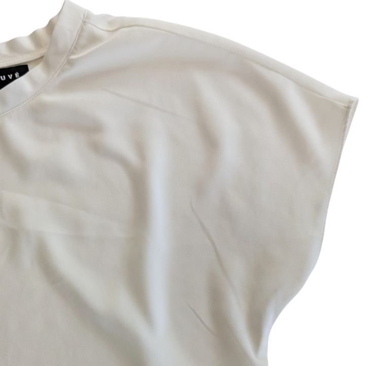 Trouve Cream Blouse Size Medium