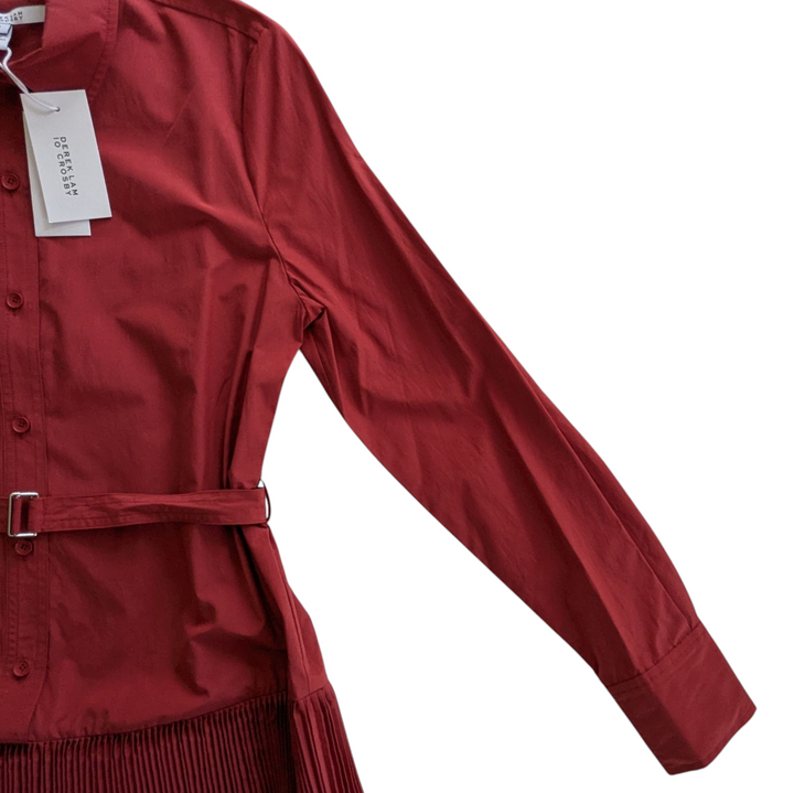 Derek Lam 10 Crosby Sterling Shirt Dress Size 4
