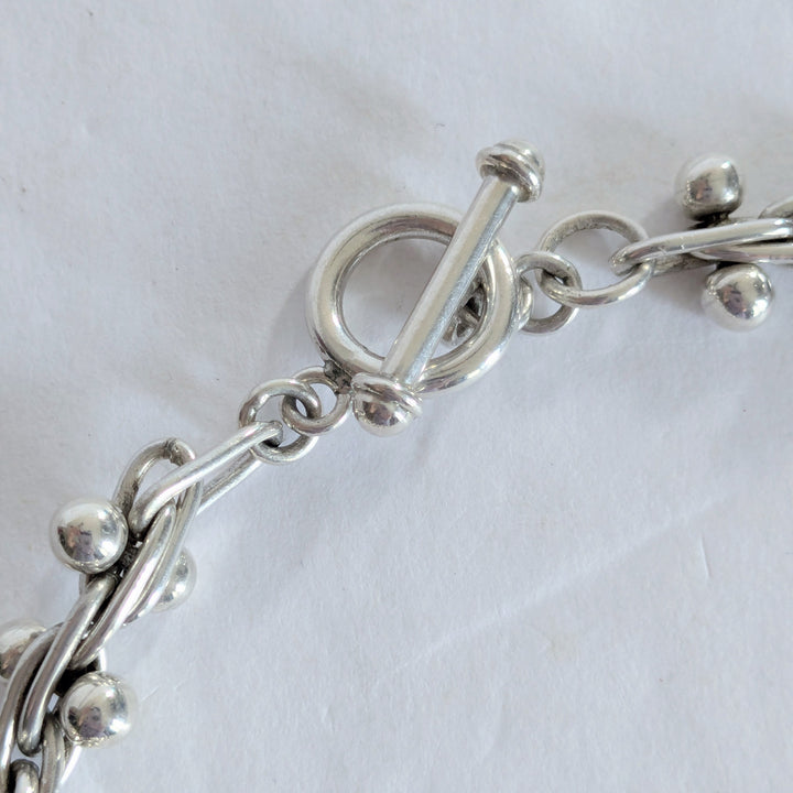 Taxco Mexican Sterling Vintage Peppercorn Necklace