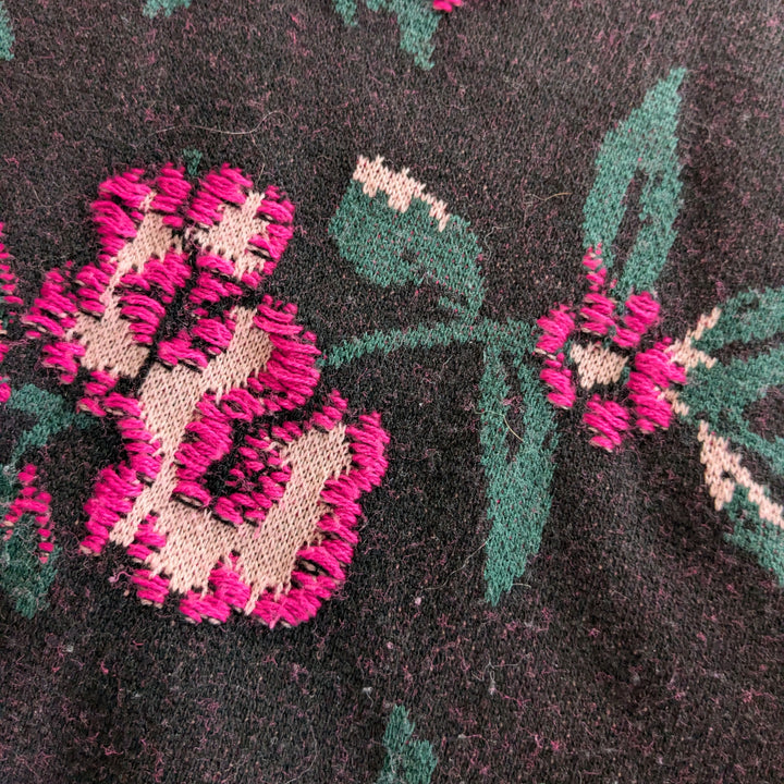Anthropologie Maeve Floralinda Cropped Sweater Size XL