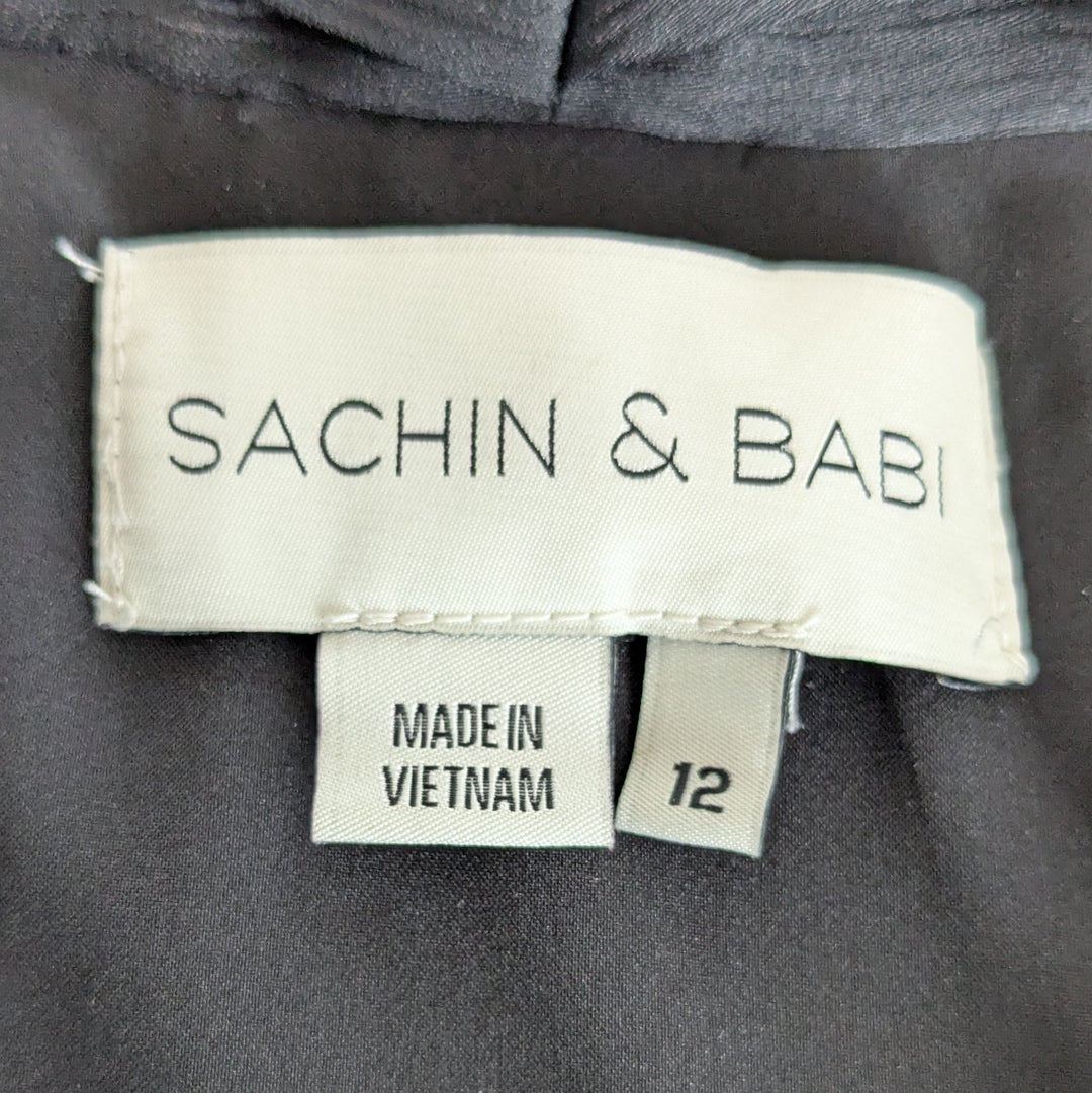 Sachin & Babi Kayla Halter Maxi Dress Size 12