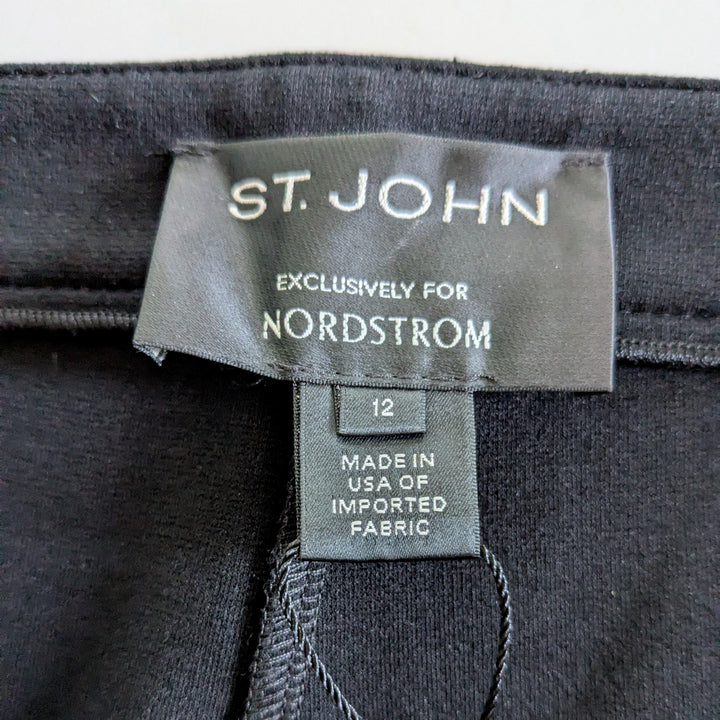 St John Ponte Ankle Pants Size 12 NWT