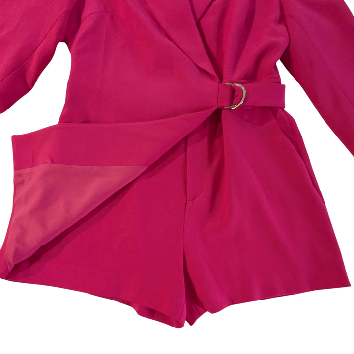 Karen Millen Compact Stretch Playsuit Size 12