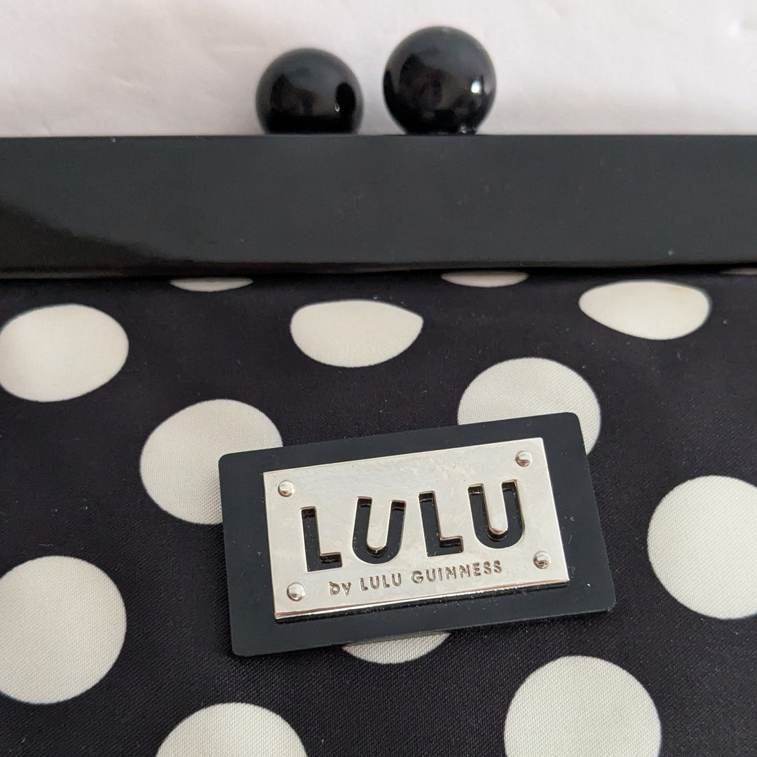 Lulu Guiness Polka Dot Clutch